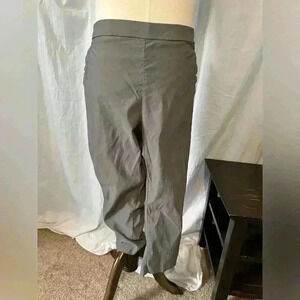 Elle Front Flat Grey Dress Pants. Women’s Size XL.